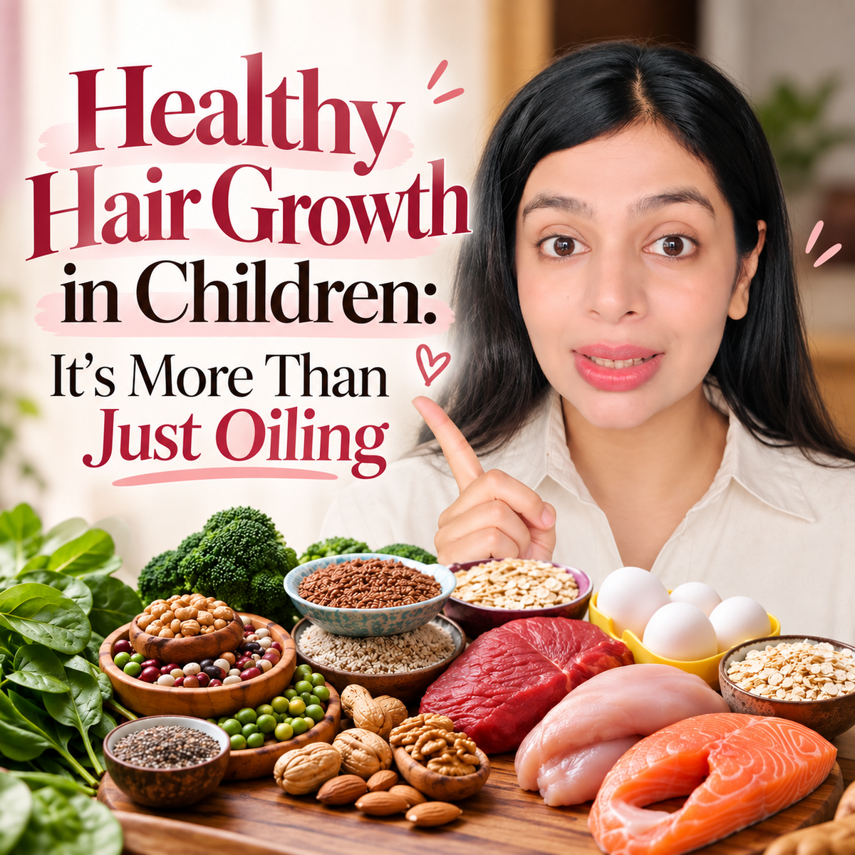Healthy Hair Growth in Children: It’s More Than Just Oiling