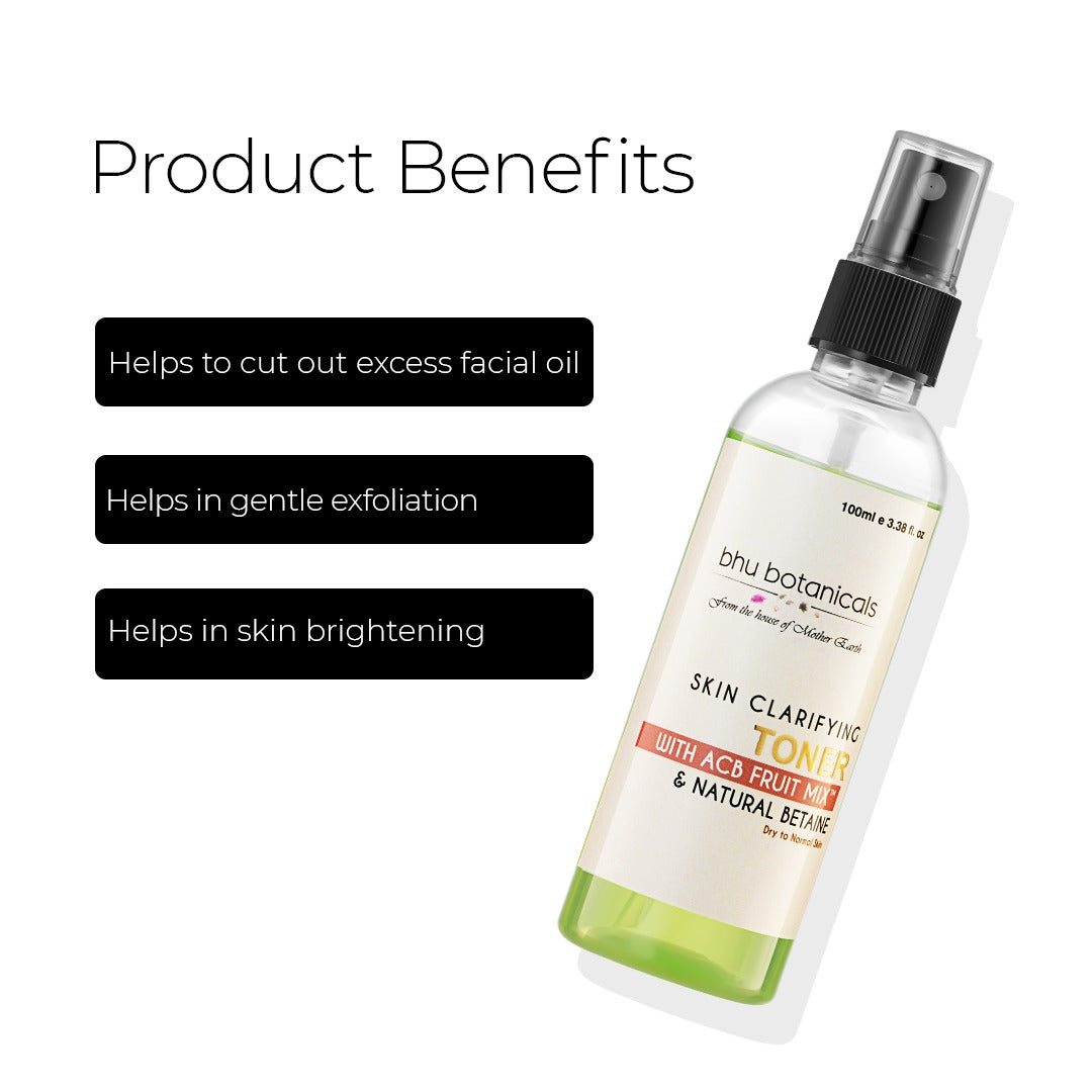 Clarifying & Oil Control Toner (With ACB Fruit Mix™ & Niacinamide) 100ml