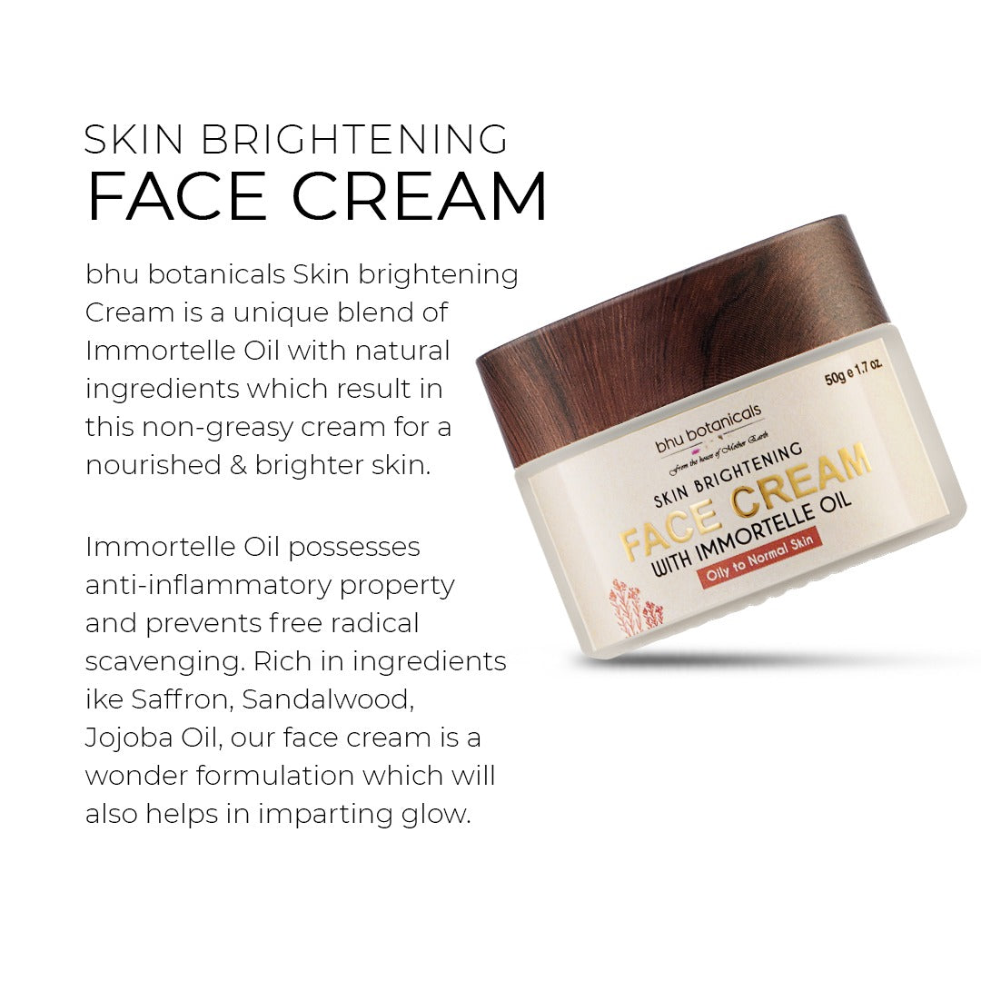 Face Cream (with Immortelle Oil) 50g for Dry-Normal Skin