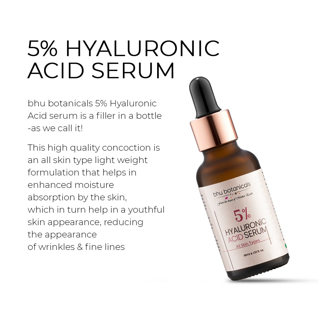 5% Hyaluronic Acid Serum - 30ml