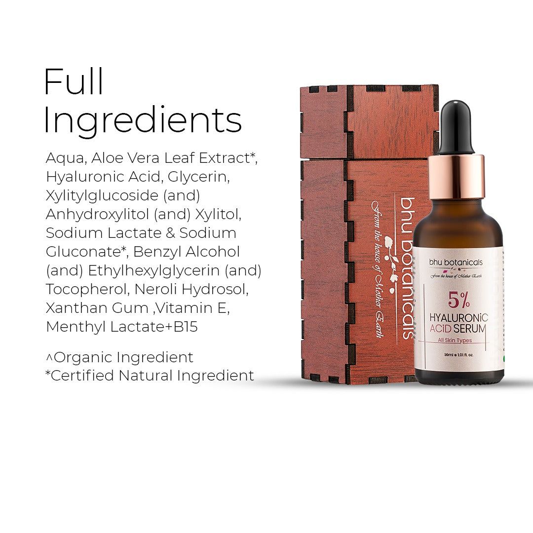 5% Hyaluronic Acid Serum - 30ml
