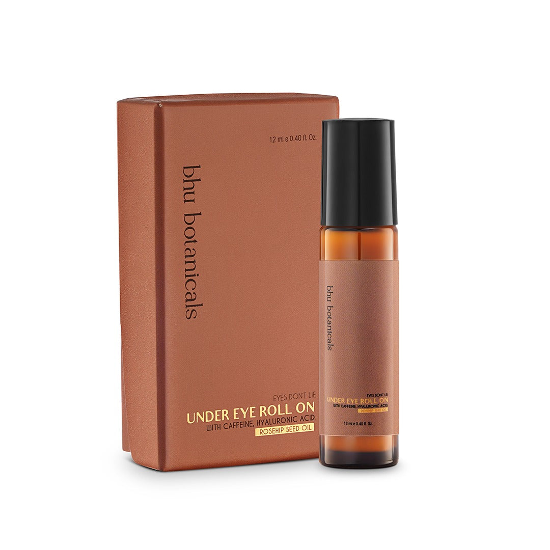 Eyes Don't Lie - Under Eye Roll On ( With Hyaluronic Acid, Rosehip Seed Oil & Caffeine) 12ml