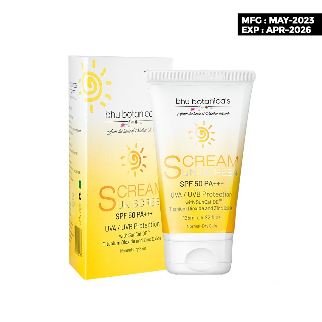Sunscreen Lotion SPF-50 PA+++ (Broad Spectrum Protection UVA/UVB) 125ml