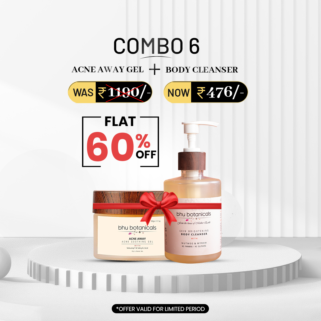 Combo 6 - Acne Soothing Gel 50gm & Body Cleanser 300ml