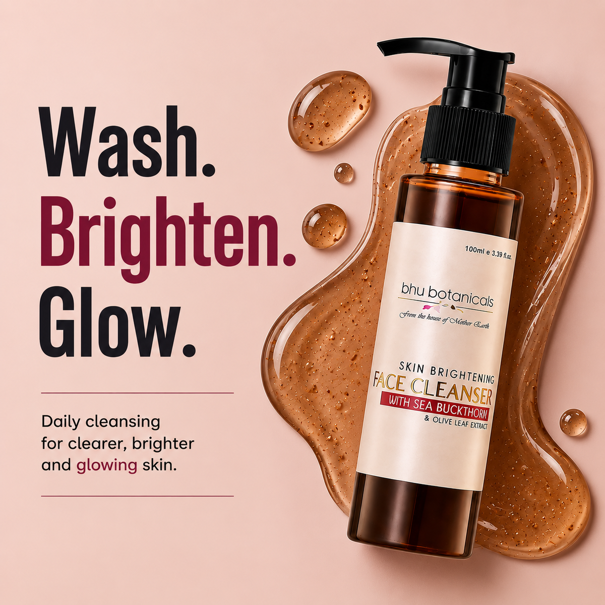 Skin Brightening Face Cleanser / Face Wash - 100 ml