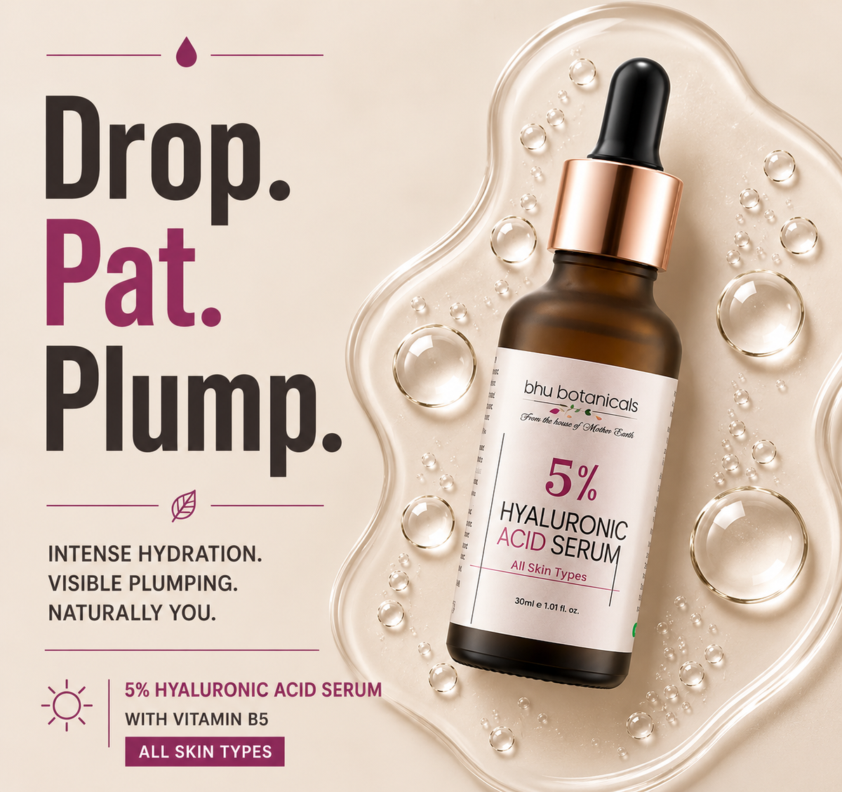 5% Hyaluronic Acid Serum - 30ml