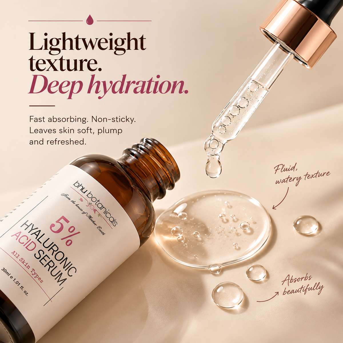 5% Hyaluronic Acid Serum - 30ml