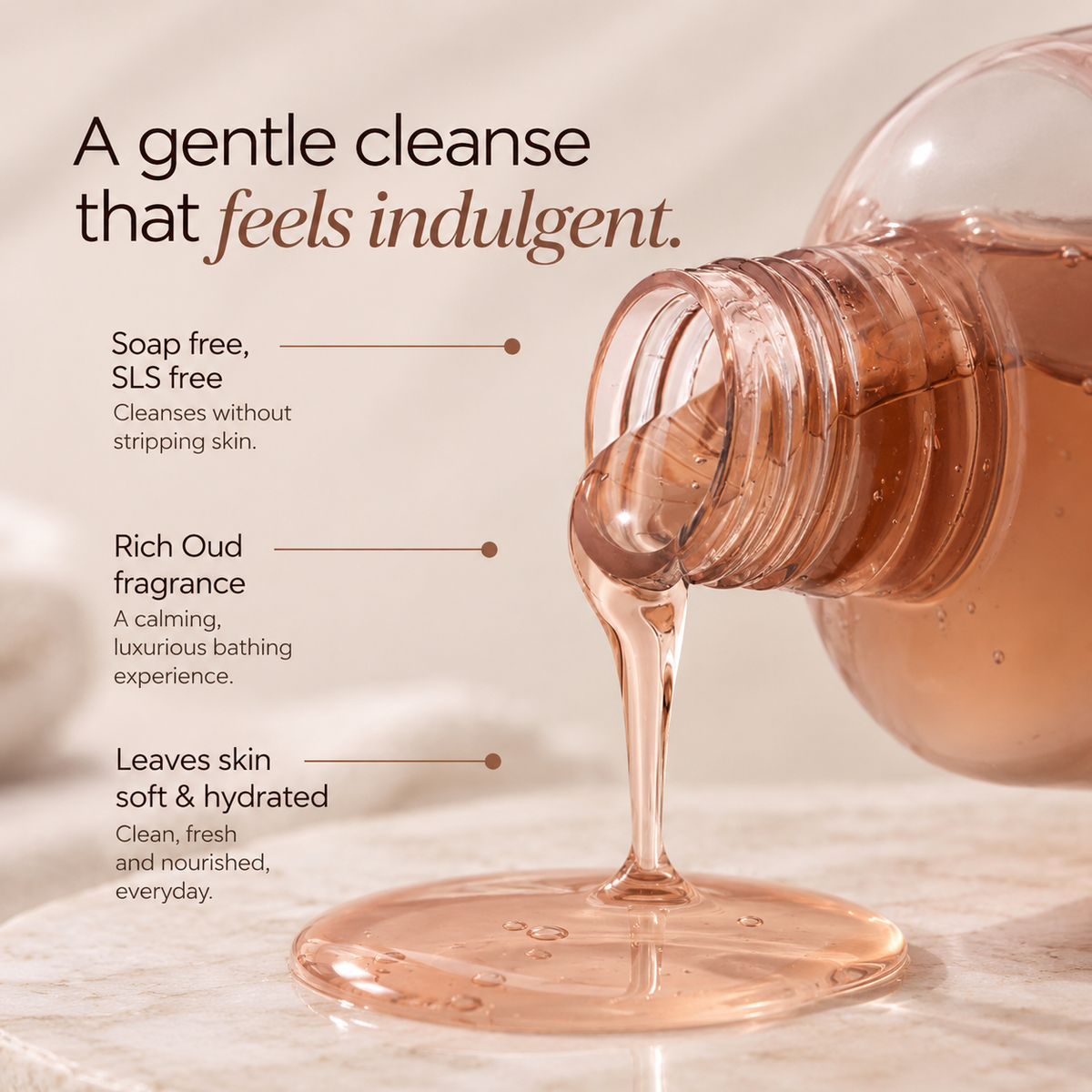Oud Body Cleanser - 300ml