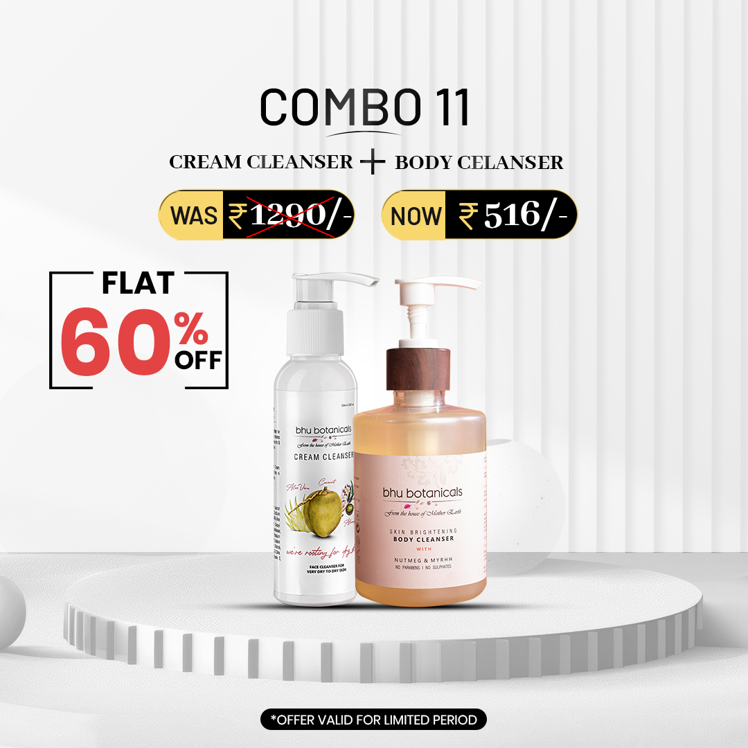 Combo 11 - Cream Cleanser 100ml & Body Cleanser 300ml