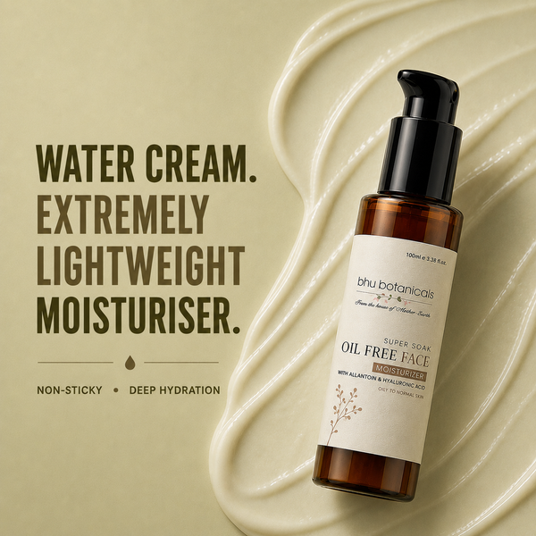 Super Soak - Oil Free Face Moisturizer (with Allantoin & Hyaluronic Acid) 100ml