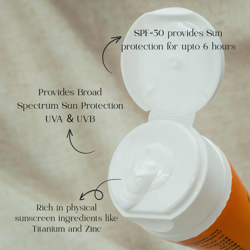 Sunscreen Lotion SPF-50 PA+++ (Broad Spectrum Protection UVA/UVB) 100ml