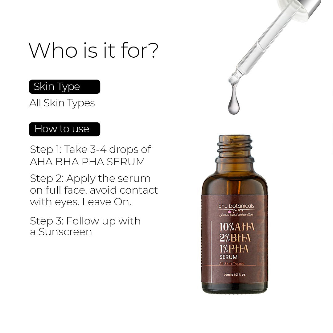 10% AHA 2% BHA 1% PHA Serum -  30ml