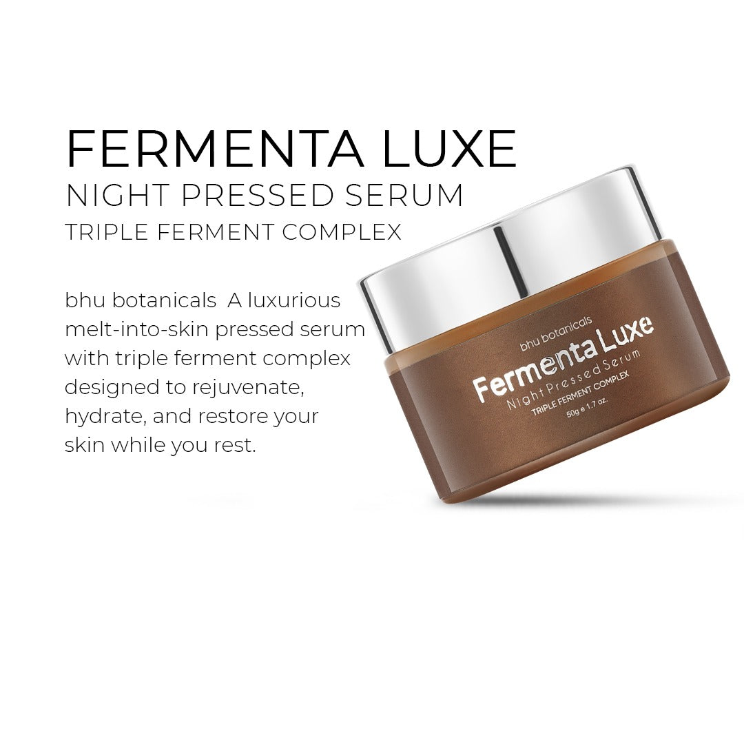 Fermenta Luxe Night Pressed Serum - TRIPLE FERMENT COMPLEX -50g
