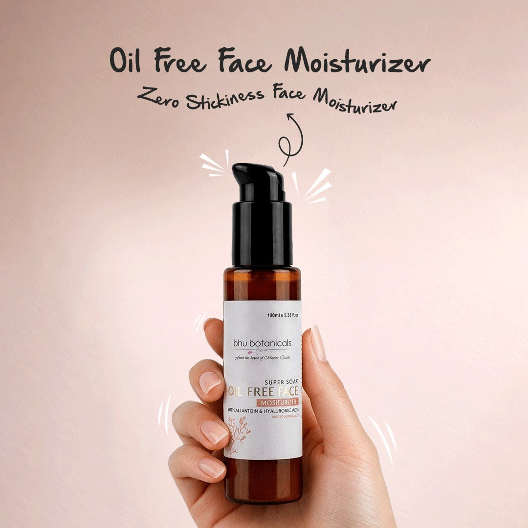 Super Soak - Oil Free Face Moisturizer (with Allantoin & Hyaluronic Acid) 100ml