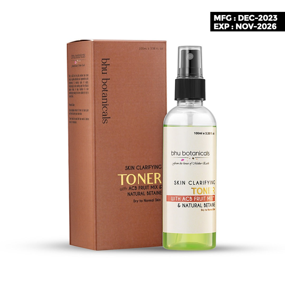 Clarifying & Oil Control Toner (With ACB Fruit Mix™ &  Niacinamide) 100ml