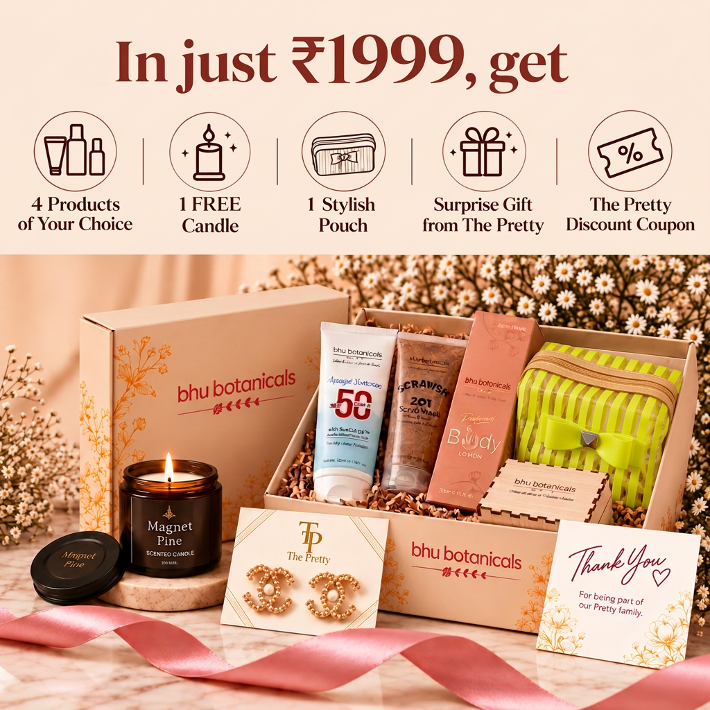 Gift box offer with replaced skincare products